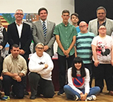 Entrega de premios en Bailén