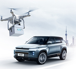 Drones que entregan las llaves