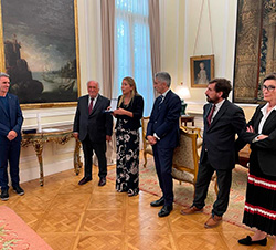 Foto entrega medallas Argentina pequeña