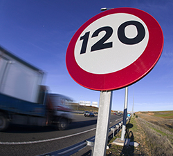 Repunte de excesos de velocidad